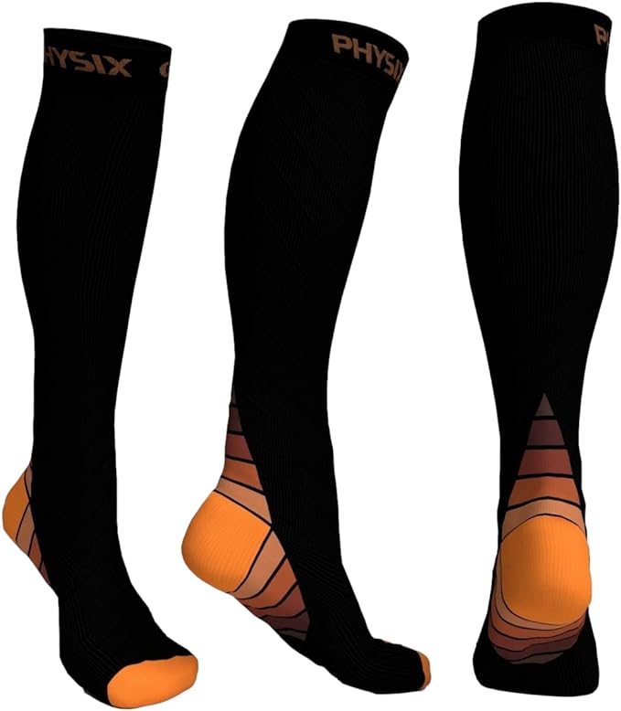 Physix Gear Sport Compression Socks: compression socks for running